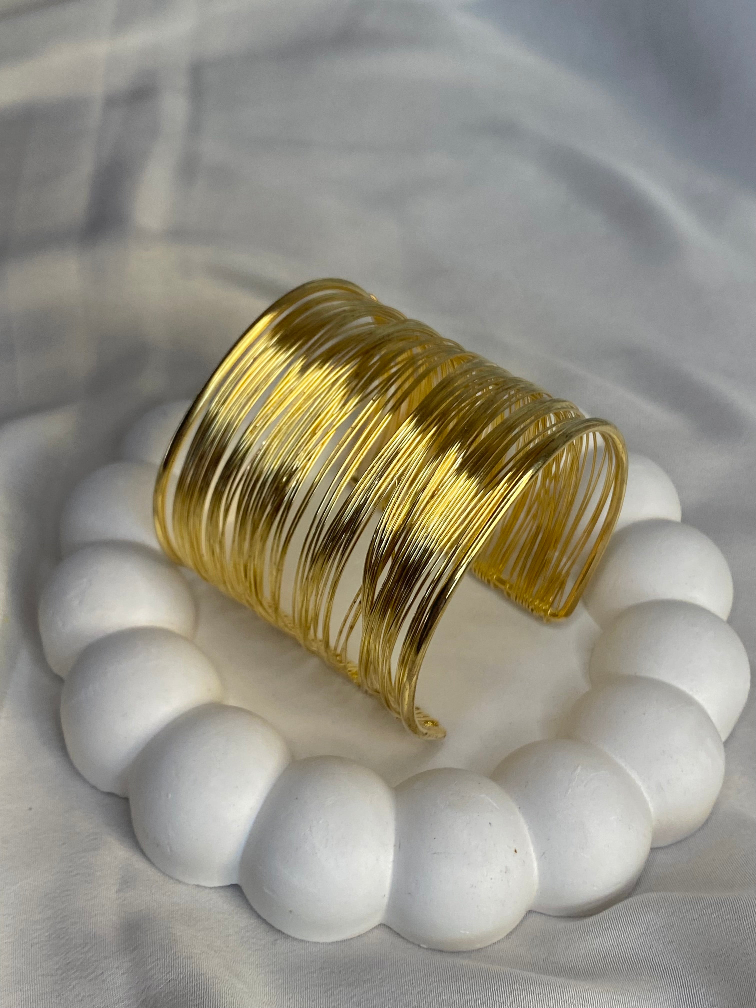 Statement cuff bracelet