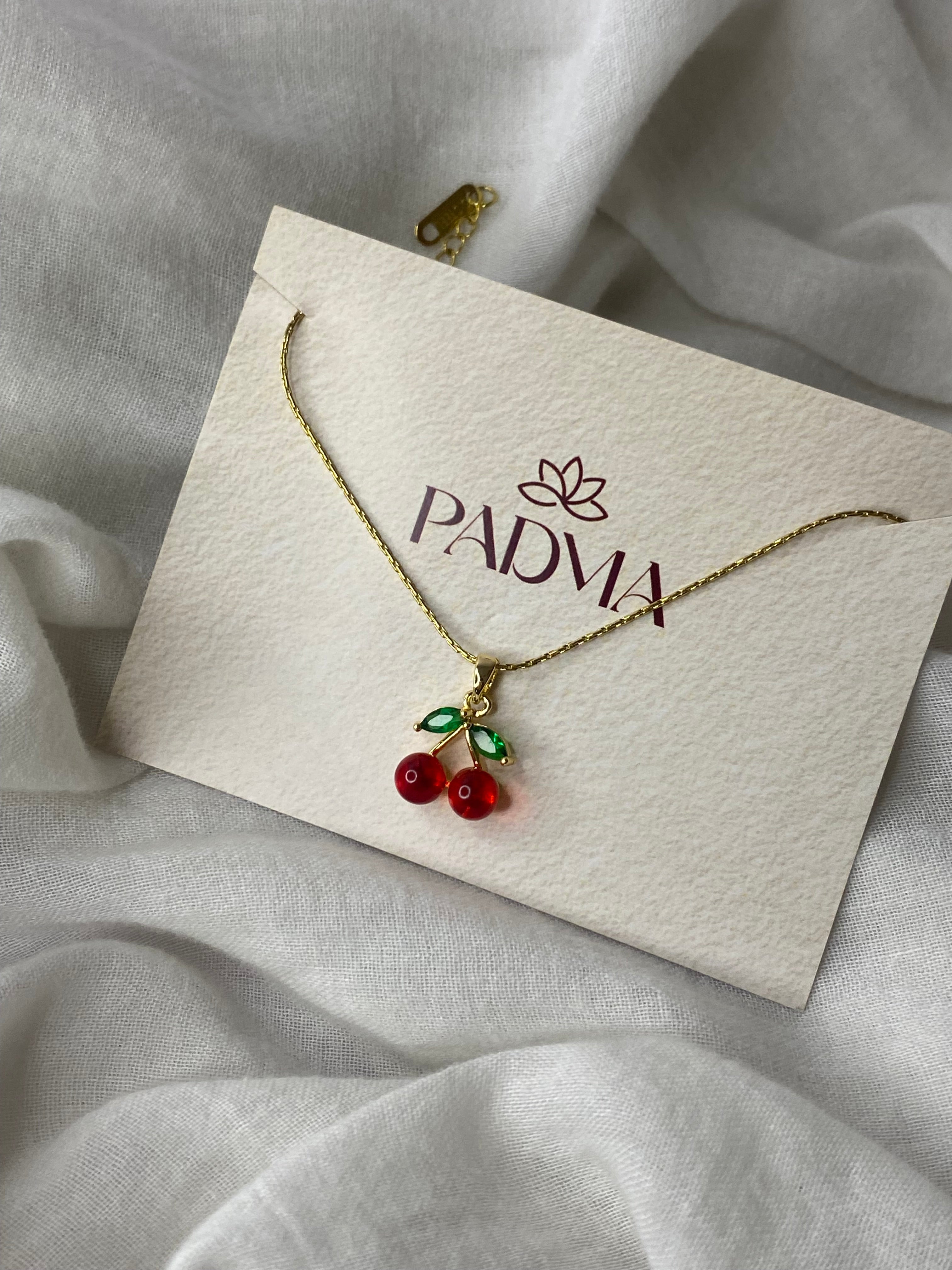 Cheery pendant chain